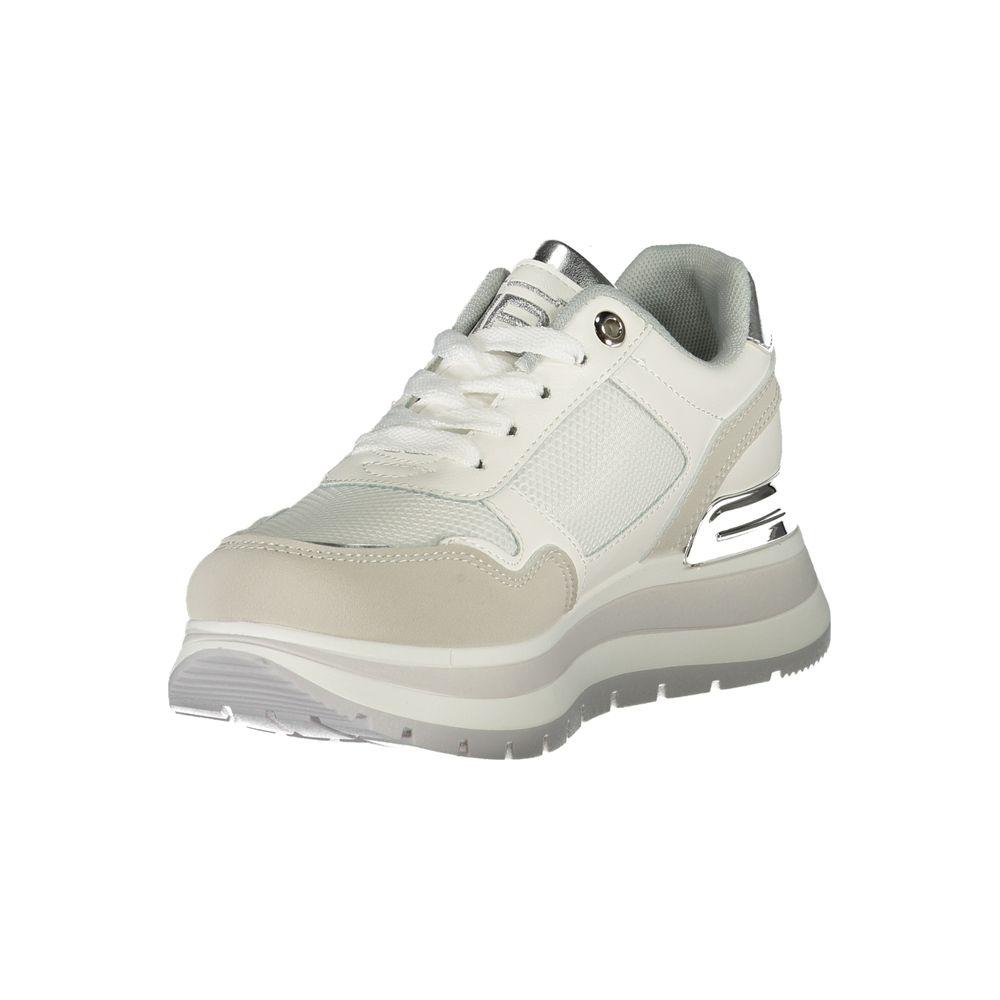 Laura Biagiotti Laura Biagiotti White Polyester Women Sneaker LA-36493-EU37/US7 1728,67403481248,EU37/US7,EU38/US8,EU39/US9,EU40/US10,EU41/US11,Laura Biagiotti,New with tags,Shoes,Sneakers - Women - Shoes,White,Women,Women - Shoes