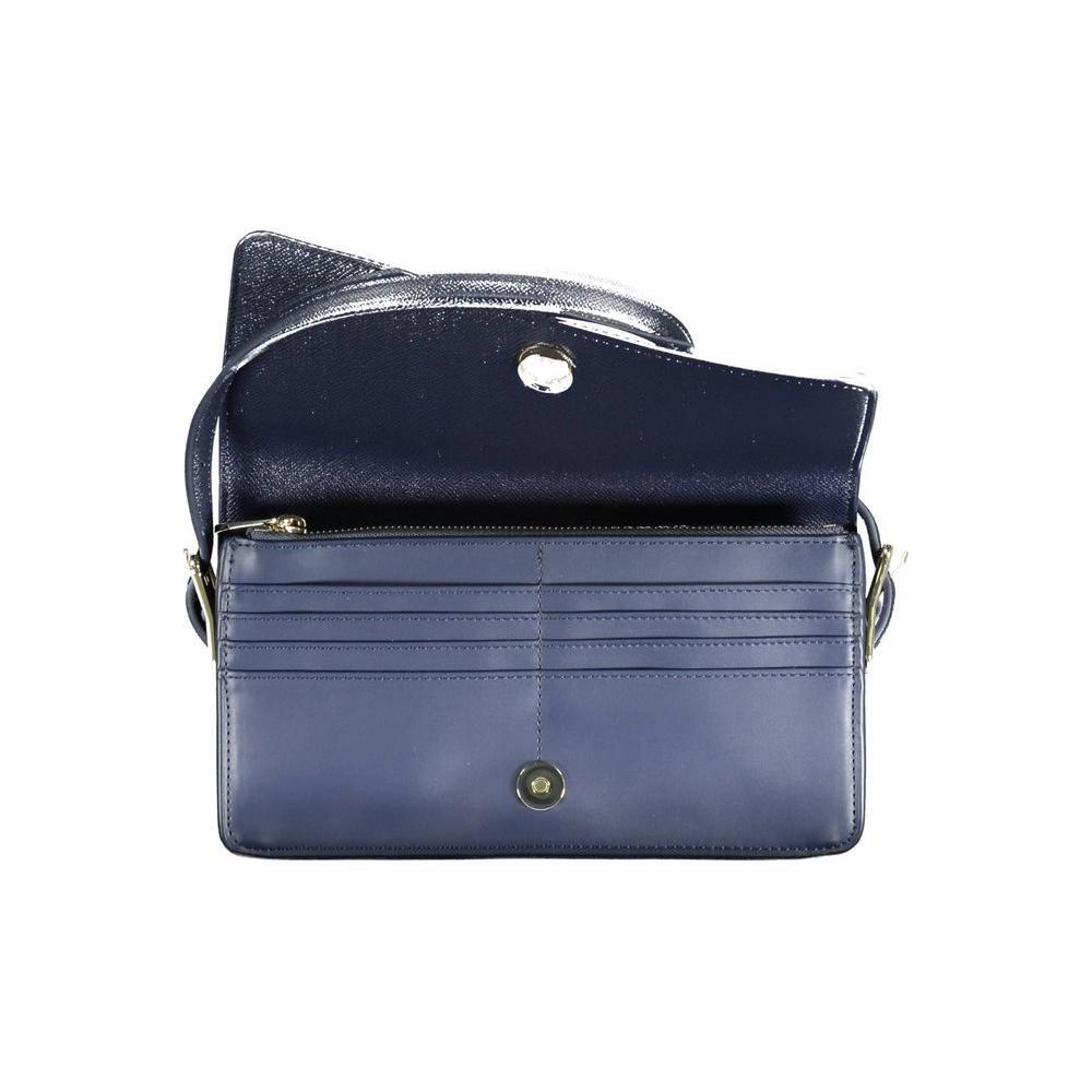 Tommy Hilfiger Blue Polyethylene Women Handbag TO-3980