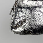 Balenciaga Gray Calfskin Handbag