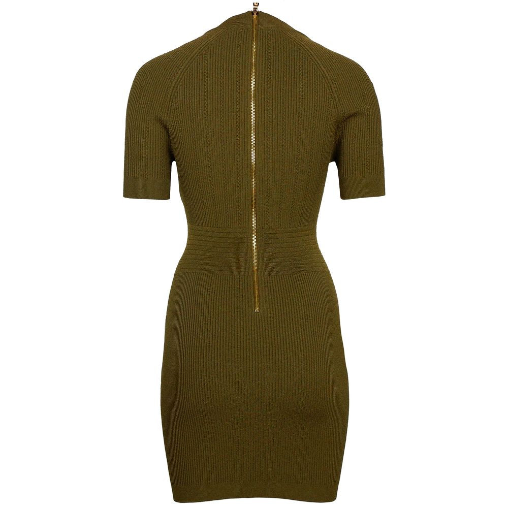 Balmain Green Viscose Tops & T-Shirt BA-15538-IT40|S