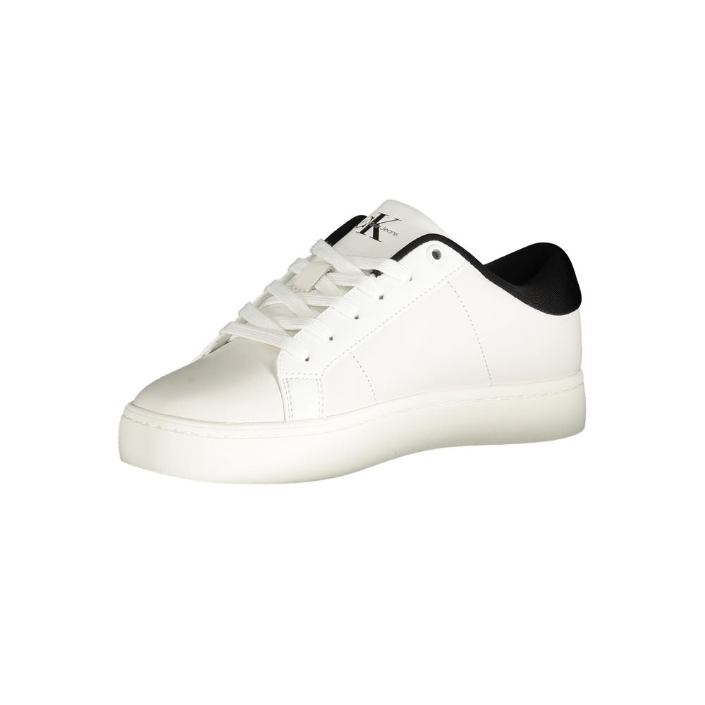 Calvin Klein White Polyester Sneaker CA-31286-EU39/US9