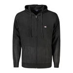 Norway 1963 Black Polyamide Men Cardigan NO-33176-M