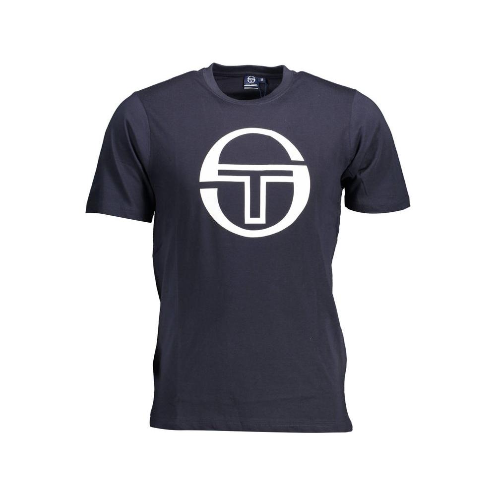 Sergio Tacchini Sergio Tacchini Blue Cotton T-Shirt SE-12031-XL