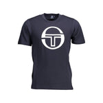 Sergio Tacchini Sergio Tacchini Blue Cotton T-Shirt SE-12031-XL