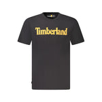 Timberland Black Cotton T-Shirt TI-35487-M