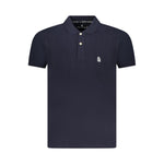 Marina Yachting Blue Cotton Men Polo Shirt MA-38551-S