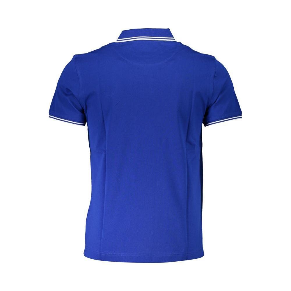 Harmont & Blaine Sleek Short Sleeved Contrast Polo HA-28220-S