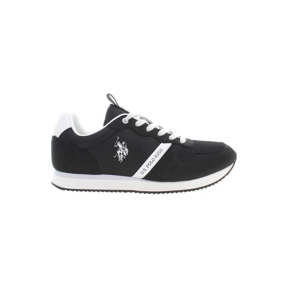U.S. POLO ASSN. Black Polyester Men Sneaker US-36890-EU41/US8