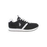 U.S. POLO ASSN. Black Polyester Men Sneaker US-36890-EU41/US8