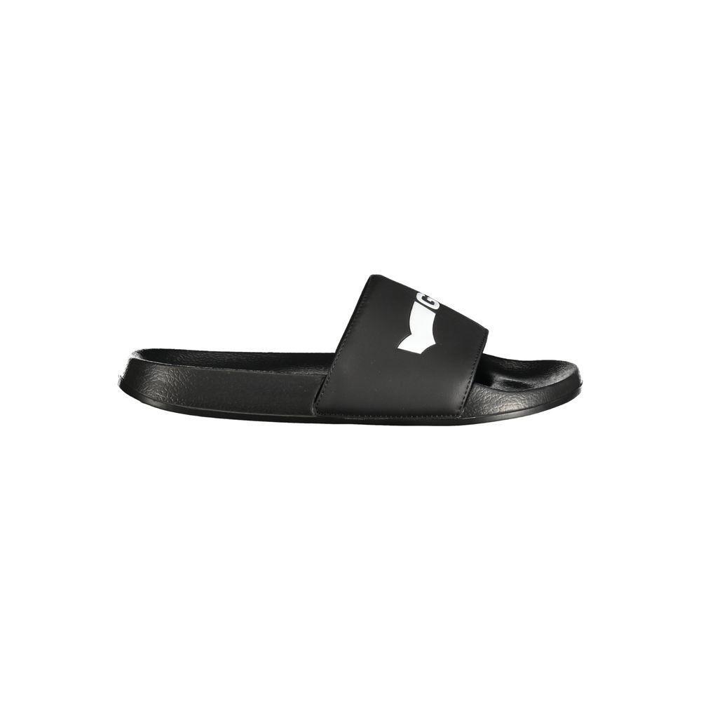 Gas Black Polyester Men Sandal GA-38577-EU42/US9