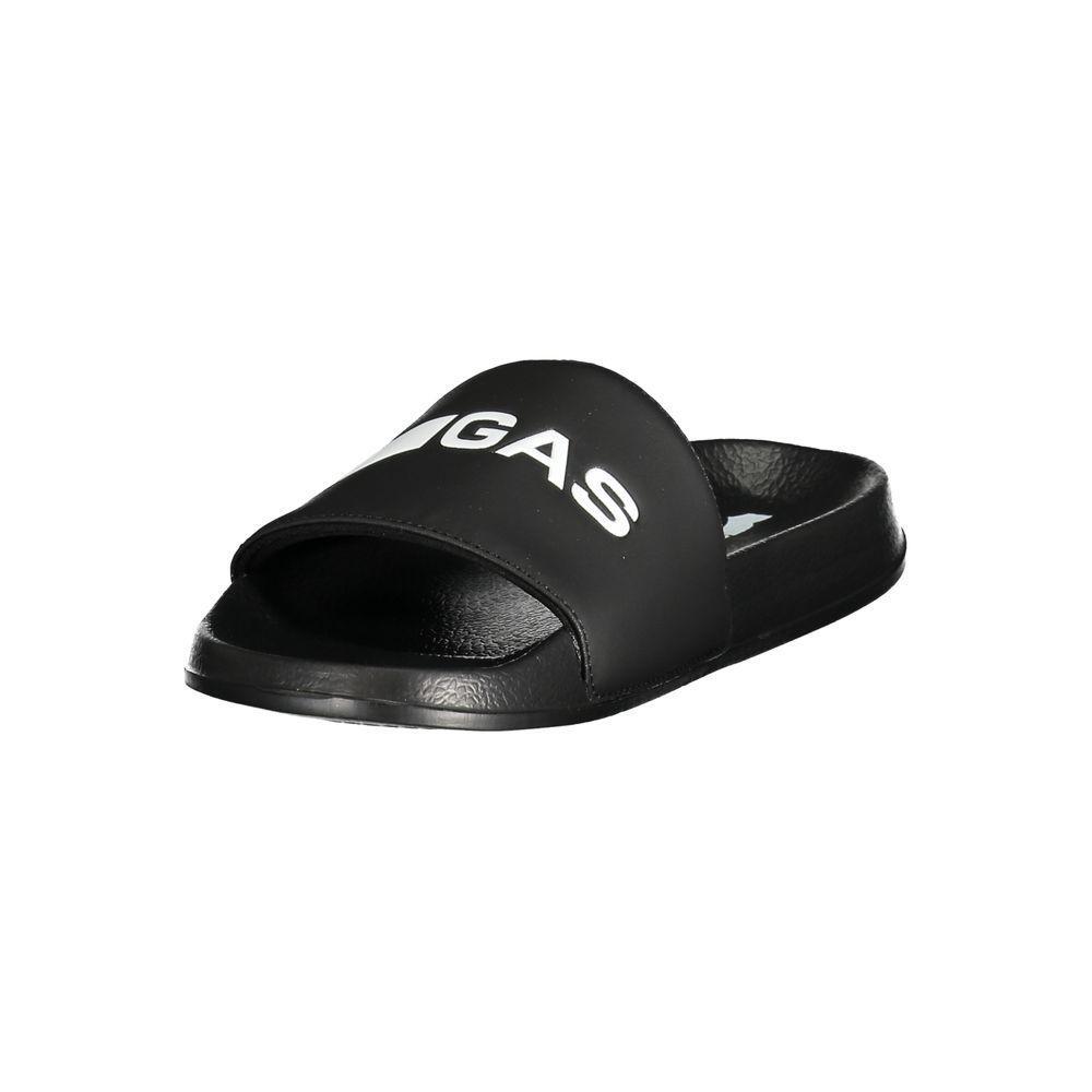 Gas Black Polyester Men Sandal GA-38577-EU42/US9