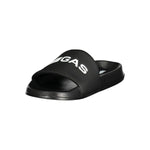 Gas Black Polyester Men Sandal GA-38577-EU42/US9