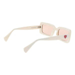 Guess Beige Unisex Sunglasses