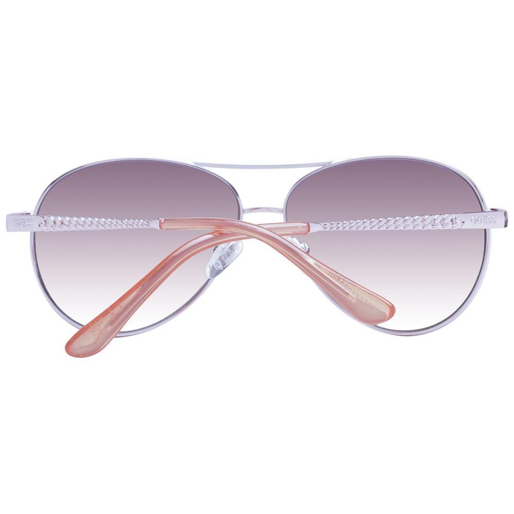 Guess Rose Gold Women Sunglass