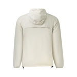 K-WAY Beige Polyamide Men Jacket KW-38800-M