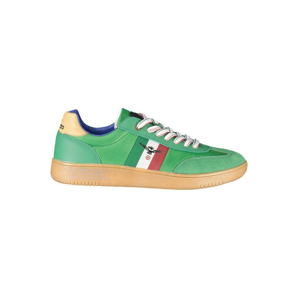 Esercito 1659 Green Leather Men Sneaker ES-38851-EU44/US11