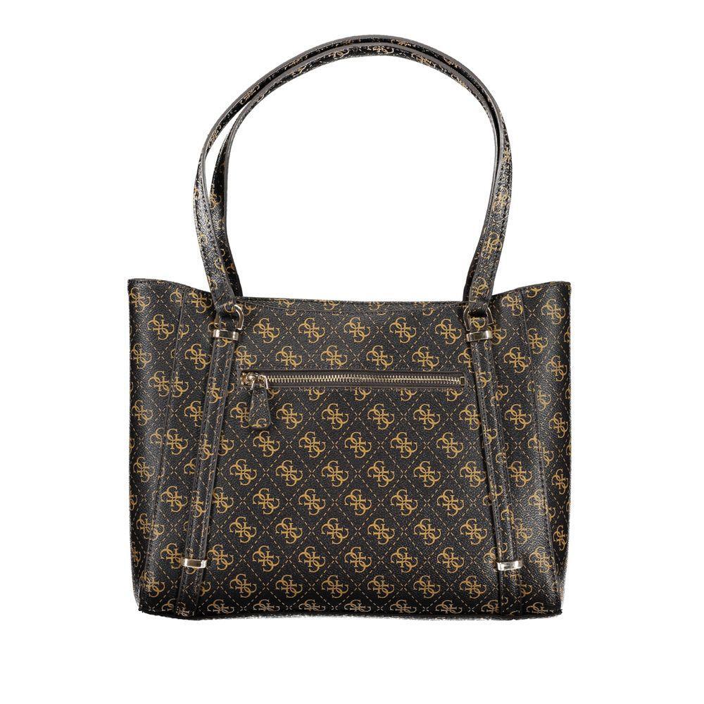 Guess Jeans Brown Polyethylene Handbag GU-32228