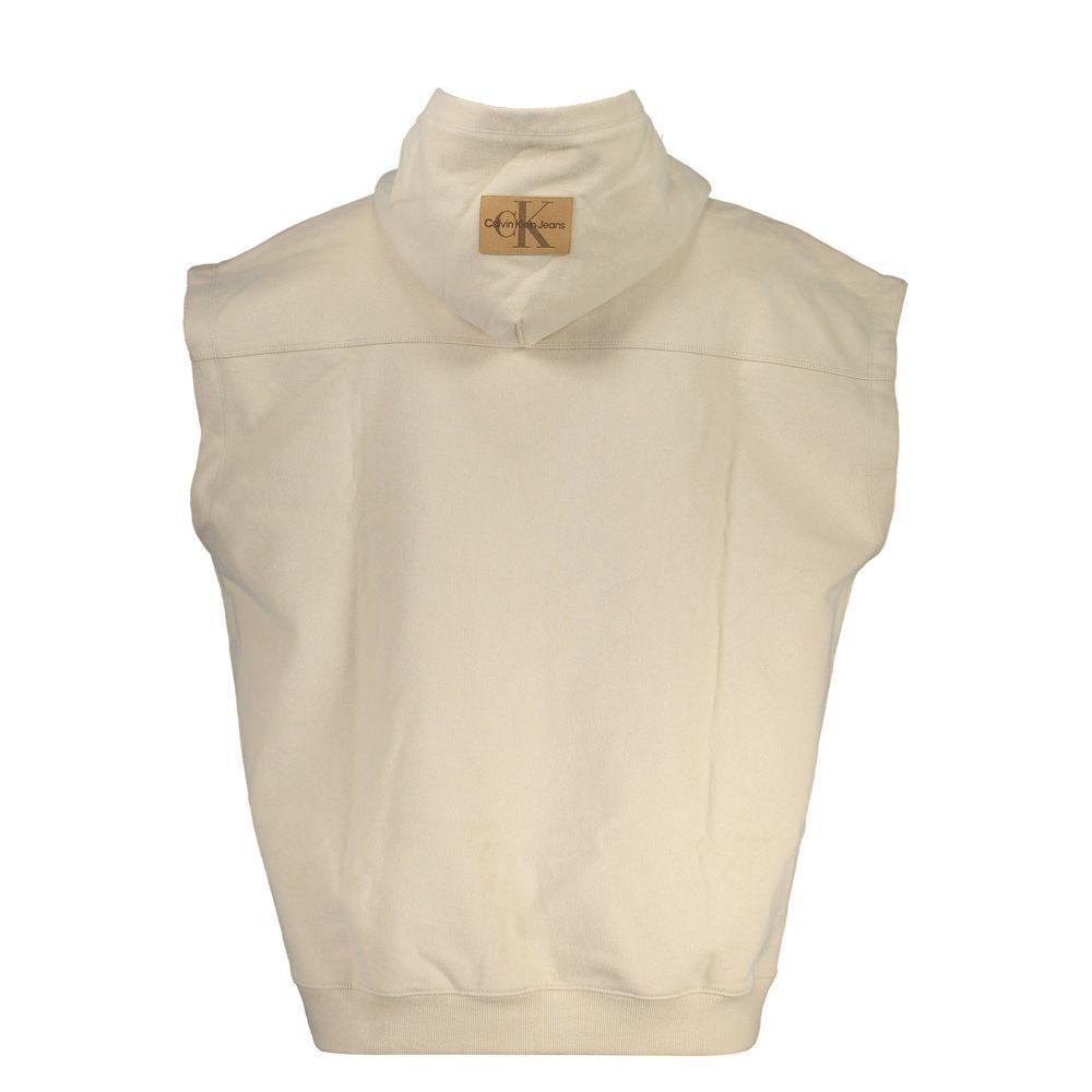 Calvin Klein Beige Cotton Sweater CA-21369-S