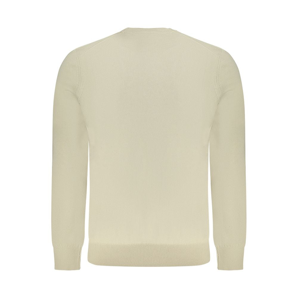 Hugo Boss Beige Cotton Sweater BO-33904-M