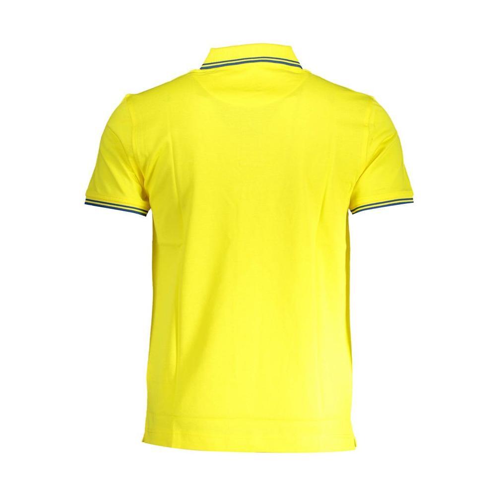 Harmont & Blaine Yellow Cotton Polo Shirt
