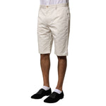 Dolce & Gabbana Beige Cotton Stretch Mid Waist Bermuda Shorts PAN76524-50