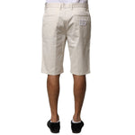 Dolce & Gabbana Beige Cotton Stretch Mid Waist Bermuda Shorts PAN76524-50