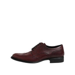 Dolce & Gabbana Brown Leather Lace Up Derby Dress Shoes MV7409-42