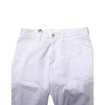 Dolce & Gabbana White Cotton Stretch Men Denim Bermuda Shorts PAN75242-44