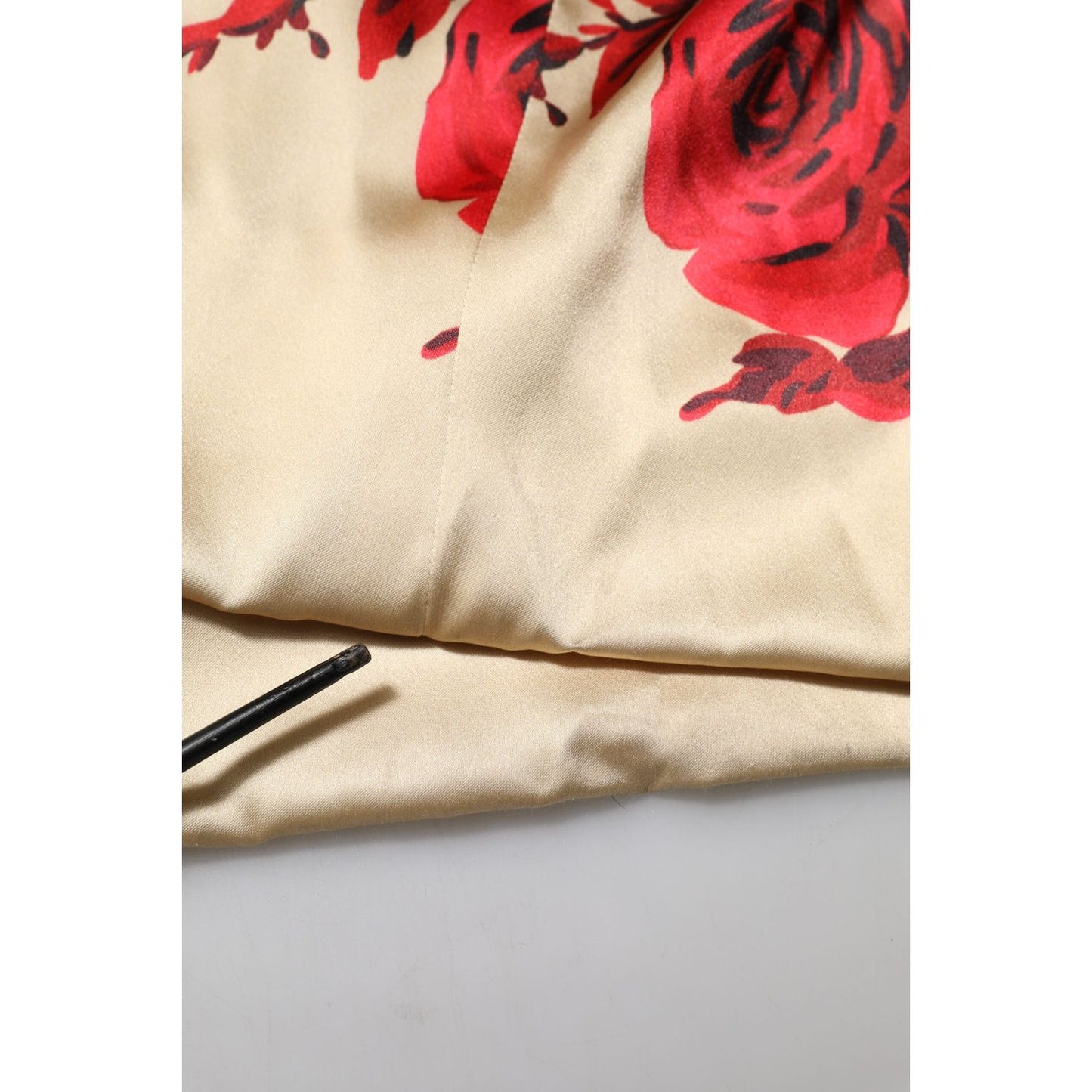 Dolce & Gabbana Beige Floral Spaghetti Strap Sheath Dress DR81757-50