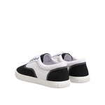 Dolce & Gabbana Black Cotton Canvas Lace Up Men Sneakers Shoes