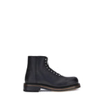 Alexander McQueen Studded leather Ankle Boots AL-831111WIAGG1064-EU40/US7