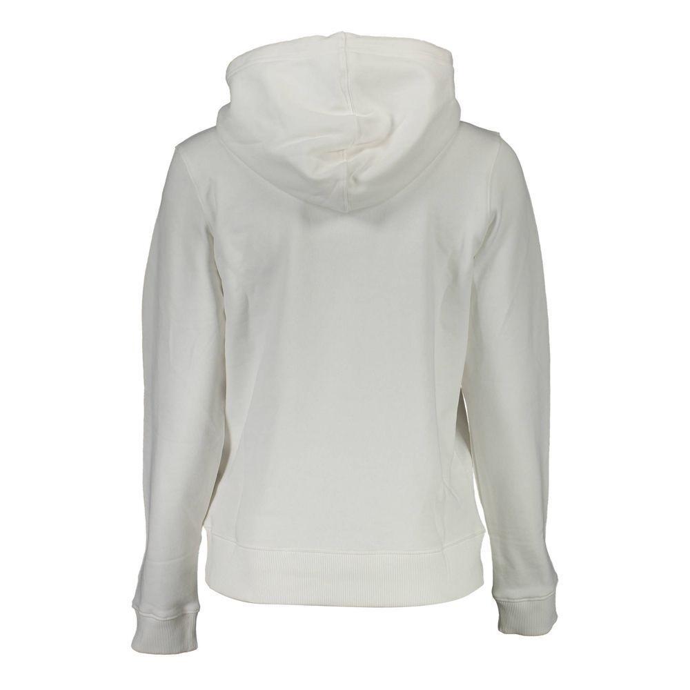 Calvin Klein White Cotton Sweater CA-10532-L