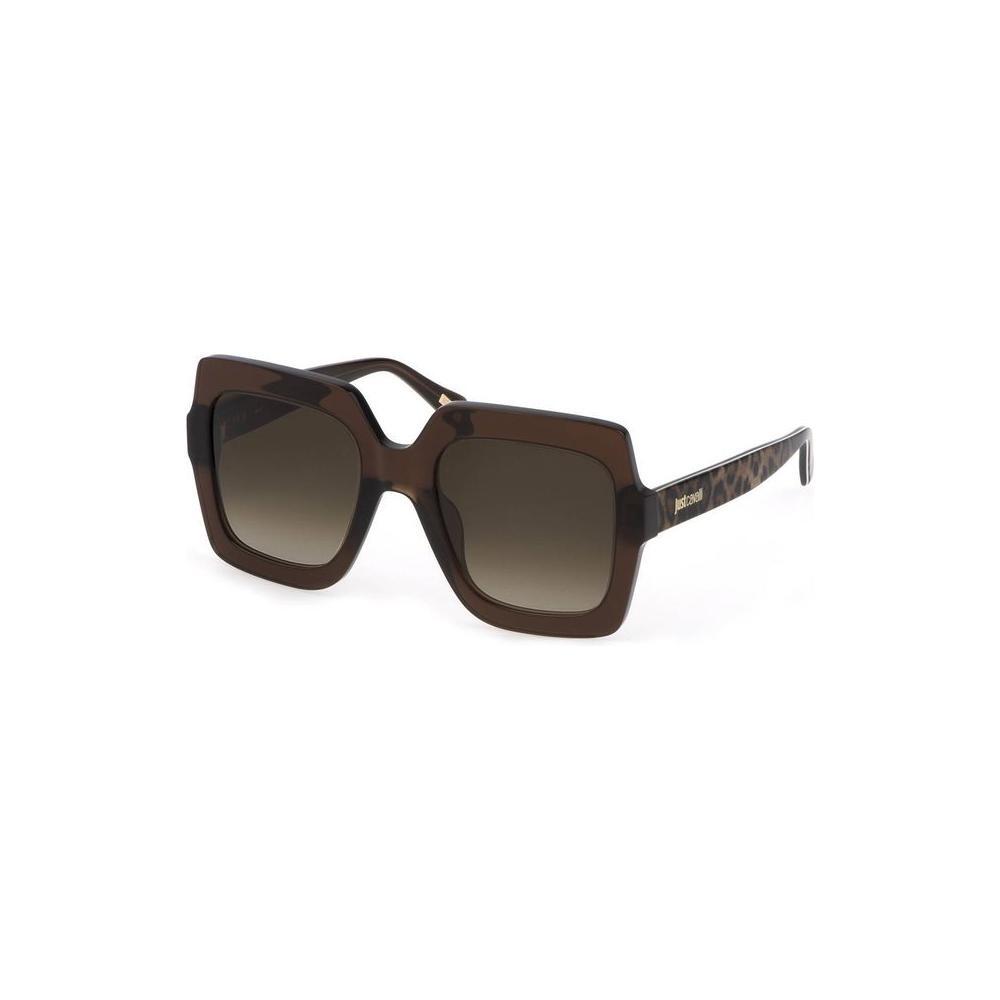 Just Cavalli Brown Plastic Sunglasses JU-21451