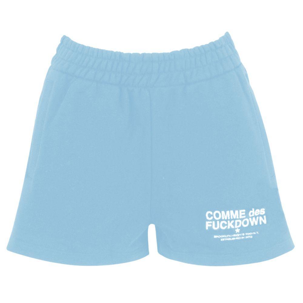 Comme Des Fuckdown Blue Cotton Short CO-15689-M