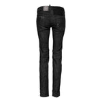 Dsquared² Black Cotton Low Waist Skinny Denim Jeans PAN74488-38