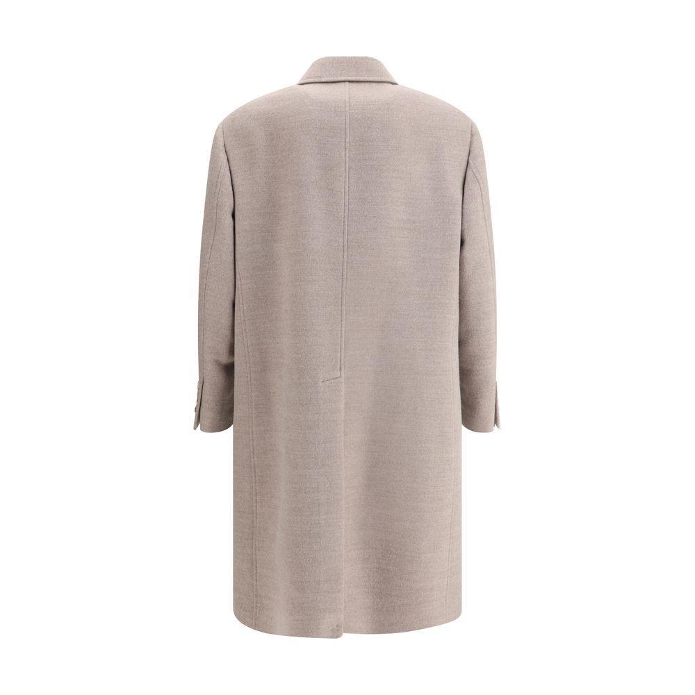 Brunello Cucinelli Wool Coat BR-MY4969155CNH07-IT50 | L