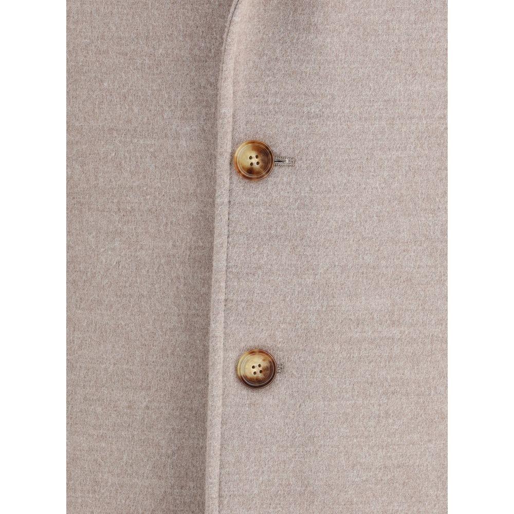 Brunello Cucinelli Wool Coat BR-MY4969155CNH07-IT50 | L