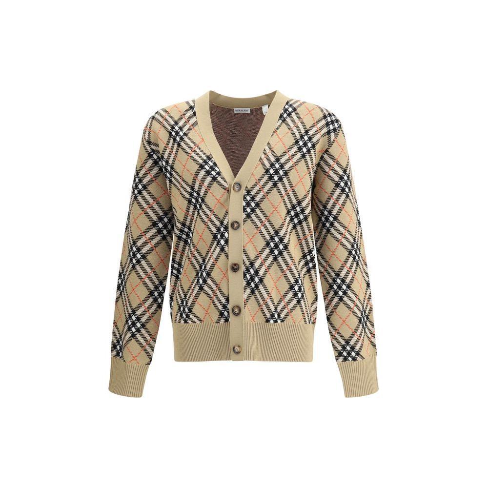 Burberry Archive Check wool Cardigan BU-8110629B9368-L