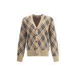 Burberry Archive Check wool Cardigan BU-8110629B9368-L