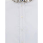 Alexander McQueen Shirt with embellished collar AL-838926QAABT9000-IT42 | L