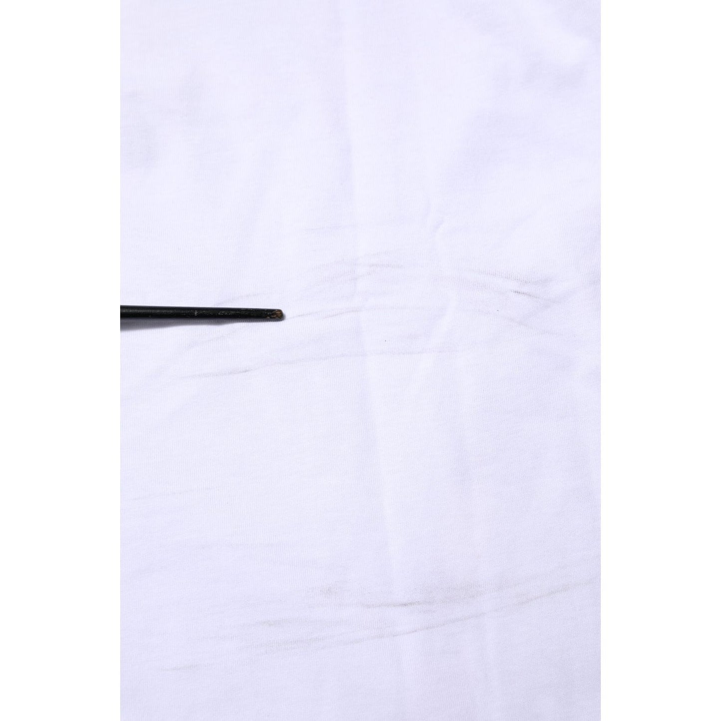 Dolce & Gabbana White Camouflage Cotton Men Crew Neck T-shirt TSH90505-48