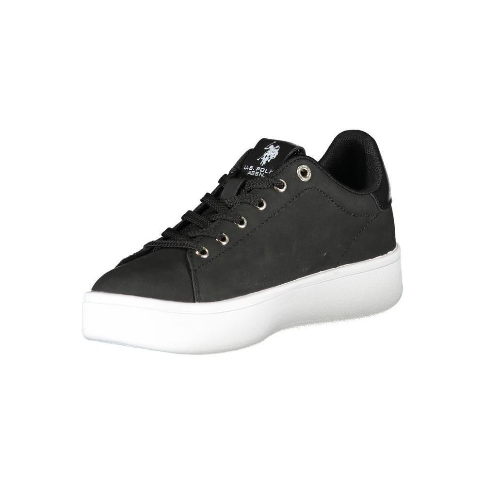 U.S. POLO ASSN. Black Polyester Women Sneaker US-23768-EU35/US5