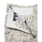 Dolce & Gabbana Metallic Bouclé Knit Cashmere Ruffled Shorts SKI2066-38