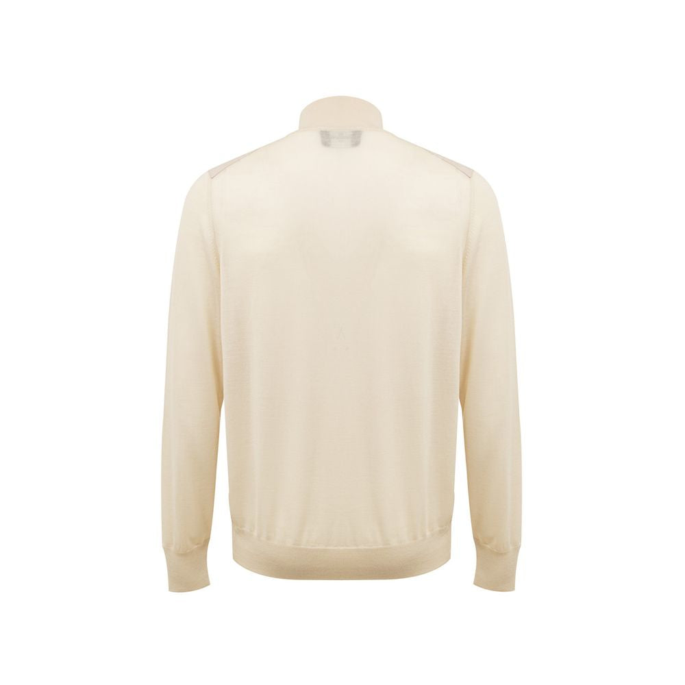 Gran Sasso Beige Wool T-Shirt GR-9498672-IT50 | L