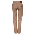Dolce & Gabbana Brown Cotton Boyfriend Denim Trousers Jeans PAN75629-38