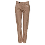 Dolce & Gabbana Brown Cotton Boyfriend Denim Trousers Jeans PAN75629-38
