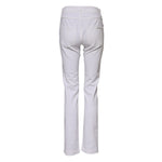 Dolce & Gabbana White Floral Embroidery GIRLY Denim Jeans PAN76515-36