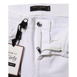 Dolce & Gabbana White Floral Embroidery GIRLY Denim Jeans PAN76515-36