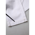 Dolce & Gabbana White Floral Embroidery GIRLY Denim Jeans PAN76515-36