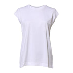 Dolce & Gabbana White Cotton Sleeveless Women Tank T-shirt TSH86621-38